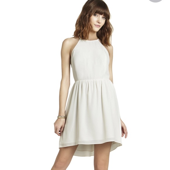 BCBGeneration Dresses & Skirts - BCBGengeration white sheer back dress Sz.2